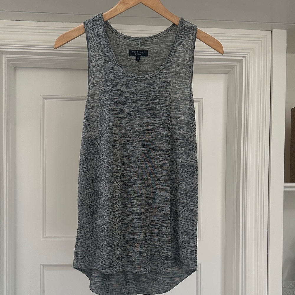 rag & bone Charcoal Tank Top